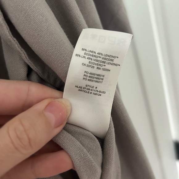 Wilfred Free Mist Linen Jumpsuit - Picture 10 of 10